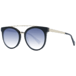 Ana Hickmann Pilotenbrille Sonnenbrille HI9080 62A02 in Schwarz – 45° Seitenansicht