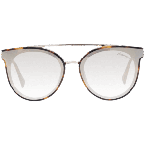 Ana Hickmann Sonnenbrille HI9080 62G21 – Frontansicht mit Metall & Kunststoff Rahmen und Braun Gläsern