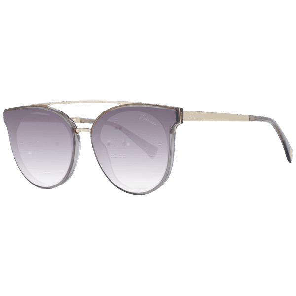 Ana Hickmann Pilotenbrille Sonnenbrille HI9080 62T03 in Braun – 45° Seitenansicht