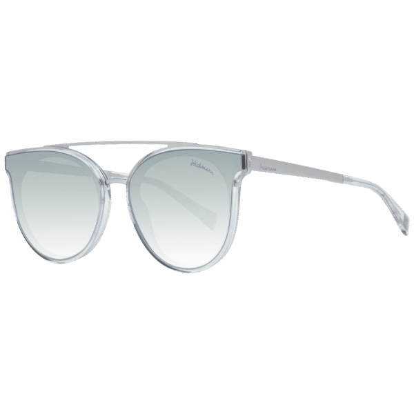Ana Hickmann Sonnenbrille HI9080 62T04 – 45° Seitenansicht Ana Hickmann Pilotenbrille Sonnenbrille HI9080 62T04 in Silber – 45° Seitenansicht