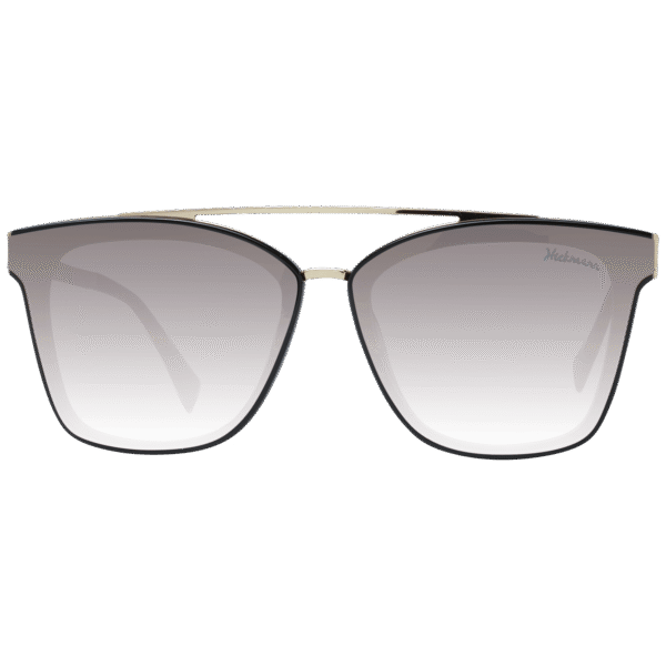 Ana Hickmann Sonnenbrille HI9081 66A01S – Frontansicht mit Azetat Rahmen und Grau Gläsern