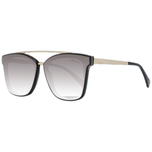 Ana Hickmann Pilotenbrille Sonnenbrille HI9081 66A01S in Schwarz – 45° Seitenansicht