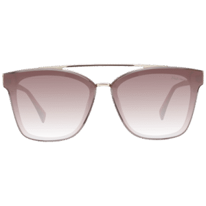 Ana Hickmann Sonnenbrille HI9081 66T02 – Frontansicht mit Metall & Kunststoff Rahmen und Braun Gläsern