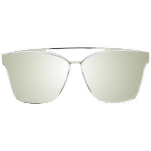 Ana Hickmann Sonnenbrille HI9081 66T03 – Frontansicht mit Metall Rahmen und Grün Gläsern