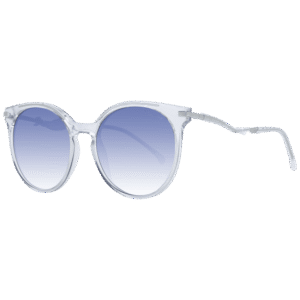 Ana Hickmann Rund Sonnenbrille HI9089I 51T02 in Transparent – 45° Seitenansicht