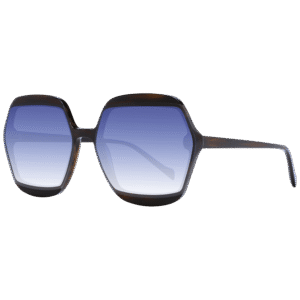 Ana Hickmann Quadrat Sonnenbrille HI9134 59E01 in Braun – 45° Seitenansicht
