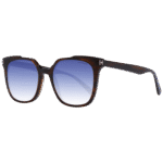 Ana Hickmann Quadrat Sonnenbrille HI9136 52E01 in Braun – 45° Seitenansicht