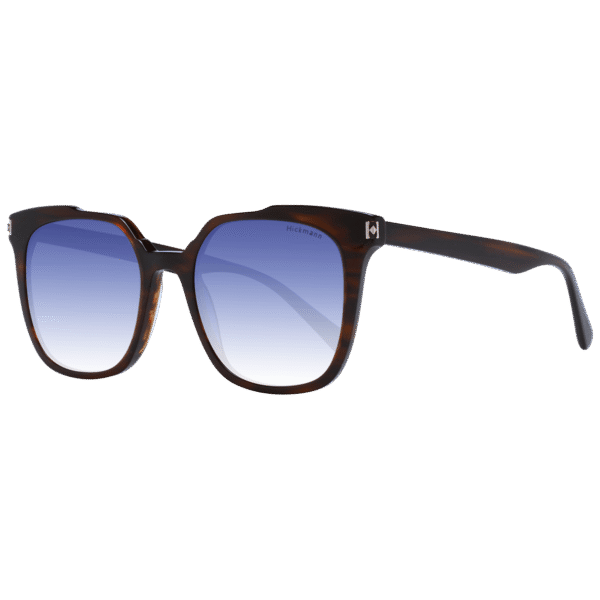 Ana Hickmann Quadrat Sonnenbrille HI9136 52E01 in Braun – 45° Seitenansicht