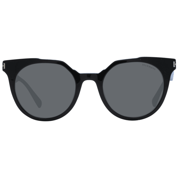 Ana Hickmann Sonnenbrille HI9137 50A01 – Frontansicht mit Azetat Rahmen und Schwarz Gläsern