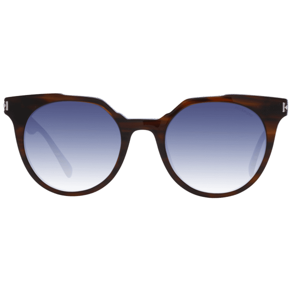 Ana Hickmann Sonnenbrille HI9137 50E01 – Frontansicht mit Azetat Rahmen und Blau Gläsern