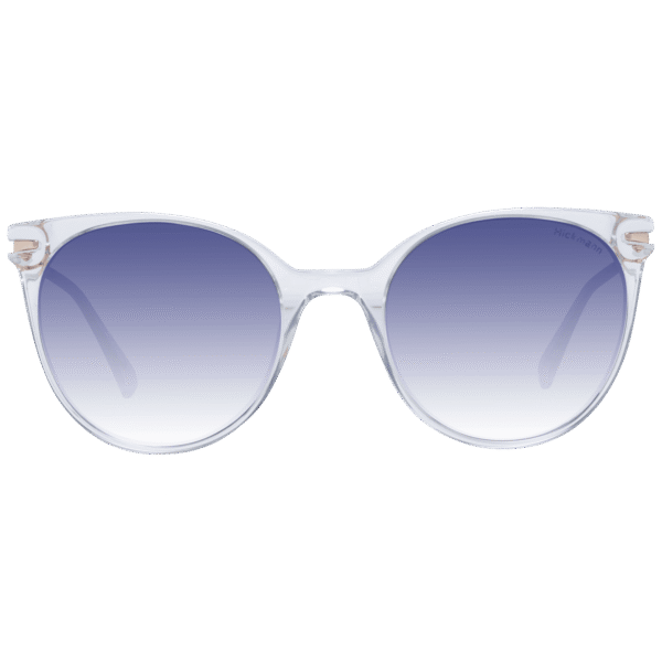 Ana Hickmann Sonnenbrille HI9142 52T02 – Frontansicht mit Azetat Rahmen und Blau Gläsern