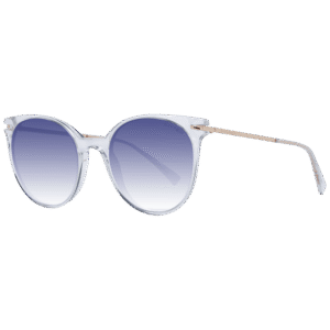 Ana Hickmann Katzenaugen Sonnenbrille HI9142 52T02 in Transparent – 45° Seitenansicht