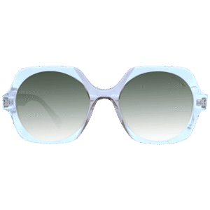 Ana Hickmann Sonnenbrille HI9143 50P03 – Frontansicht mit Azetat Rahmen und Grün Gläsern