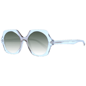 Ana Hickmann Quadrat Sonnenbrille HI9143 50P03 in Transparent – 45° Seitenansicht