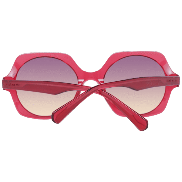 Rückansicht der Ana Hickmann Sonnenbrille HI9143 50T01 – Azetat Rahmen