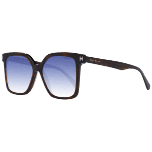 Ana Hickmann Quadrat Sonnenbrille HI9145 54E01 in Braun – 45° Seitenansicht