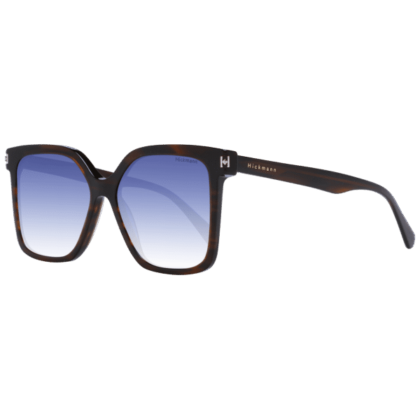 Ana Hickmann Sonnenbrille HI9145 54E01 – 45° Seitenansicht Ana Hickmann Quadrat Sonnenbrille HI9145 54E01 in Braun – 45° Seitenansicht