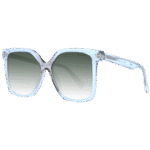 Ana Hickmann Quadrat Sonnenbrille HI9145 54P03 in Transparent – 45° Seitenansicht