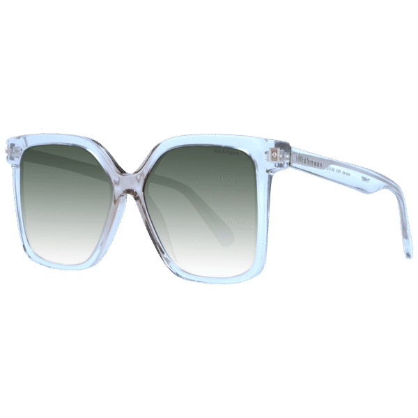Ana Hickmann Quadrat Sonnenbrille HI9145 54P03 in Transparent – 45° Seitenansicht