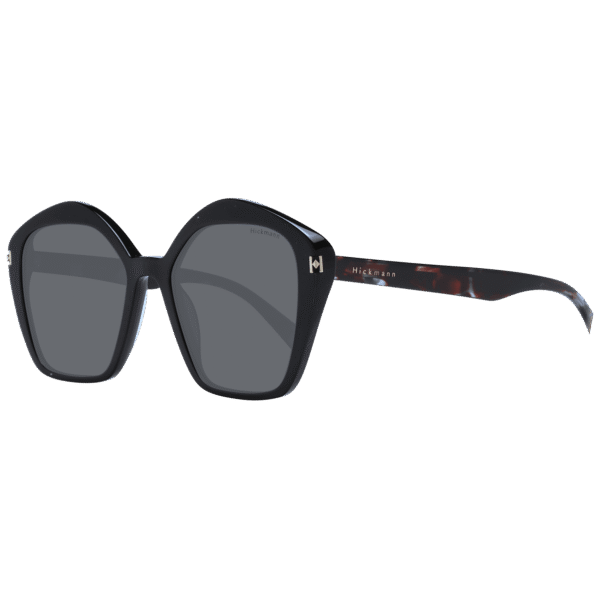 Ana Hickmann Sonnenbrille HI9152 54A02 – 45° Seitenansicht Ana Hickmann Quadrat Sonnenbrille HI9152 54A02 in Schwarz – 45° Seitenansicht