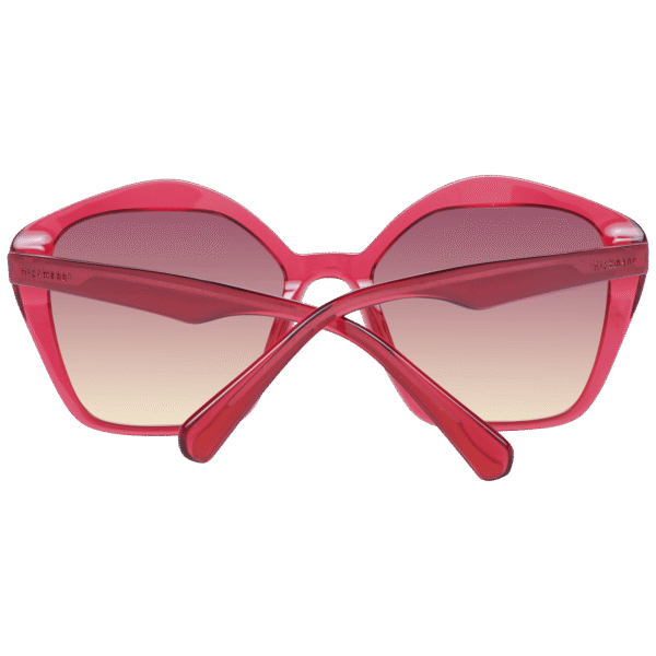 Rückansicht der Ana Hickmann Sonnenbrille HI9152 54T03 – Azetat Rahmen