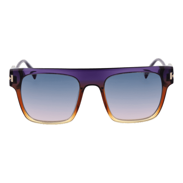 Ana Hickmann Sonnenbrille HI9155 50C01 – Frontansicht mit Azetat Rahmen und Blau Gläsern