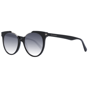 Ana Hickmann Rund Sonnenbrille HI9156 51A01 in Schwarz – 45° Seitenansicht