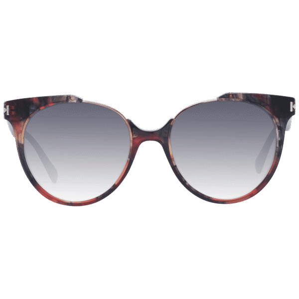 Ana Hickmann Sonnenbrille HI9156 51G22 – Frontansicht mit Azetat Rahmen und Blau Gläsern