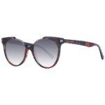 Ana Hickmann Katzenaugen Sonnenbrille HI9156 51G22 in Mehrfarbig – 45° Seitenansicht