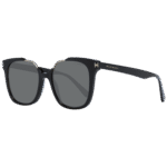 Ana Hickmann Quadrat Sonnenbrille HI9157 52A01 in Schwarz – 45° Seitenansicht