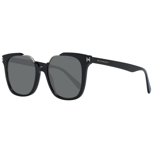 Ana Hickmann Quadrat Sonnenbrille HI9157 52A01 in Schwarz – 45° Seitenansicht