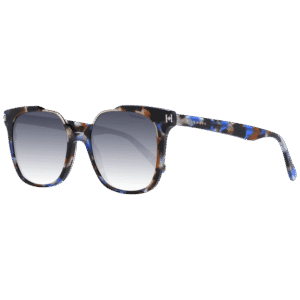 Ana Hickmann Quadrat Sonnenbrille HI9157 52G21 in Blau – 45° Seitenansicht