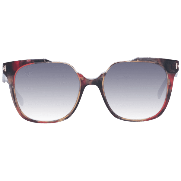 Ana Hickmann Sonnenbrille HI9157 52G22 – Frontansicht mit Azetat Rahmen und Blau Gläsern