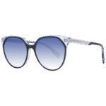 Ana Hickmann Katzenaugen Sonnenbrille HI9158 54H01 in Schwarz – 45° Seitenansicht