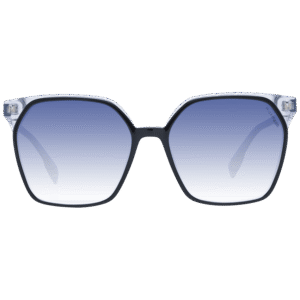 Ana Hickmann Sonnenbrille HI9159 54H01 – Frontansicht mit Azetat Rahmen und Blau Gläsern