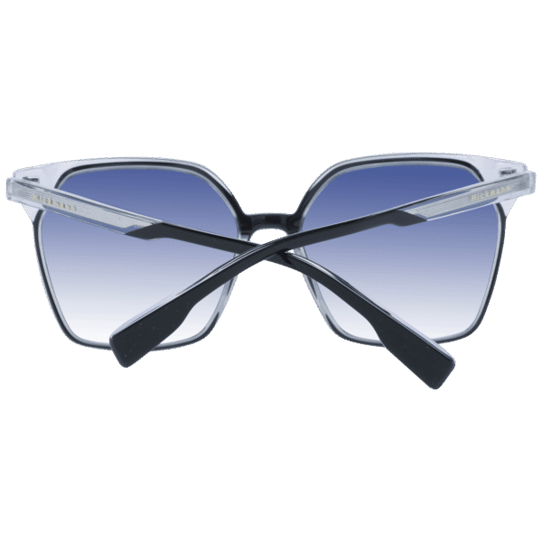 Rückansicht der Ana Hickmann Sonnenbrille HI9159 54H01 – Azetat Rahmen