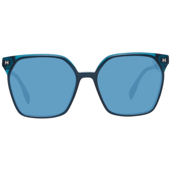 Ana Hickmann Sonnenbrille HI9159 54H02 – Frontansicht mit Azetat Rahmen und Blau Gläsern