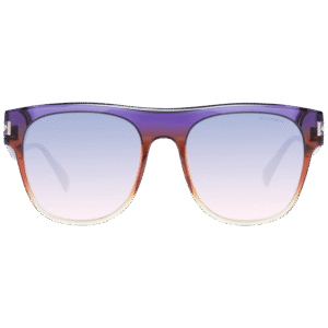 Ana Hickmann Sonnenbrille HI9160 52C01 – Frontansicht mit Azetat Rahmen und Blau Gläsern