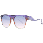 Ana Hickmann Quadrat Sonnenbrille HI9160 52C01 in Lila – 45° Seitenansicht