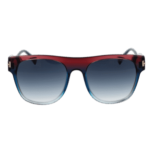 Ana Hickmann Sonnenbrille HI9160 52C02 – Frontansicht mit Azetat Rahmen und Blau Gläsern