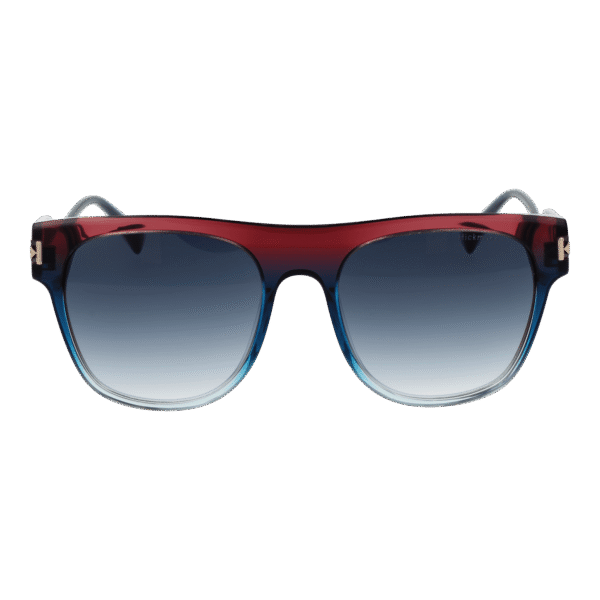 Ana Hickmann Sonnenbrille HI9160 52C02 – Frontansicht mit Azetat Rahmen und Blau Gläsern