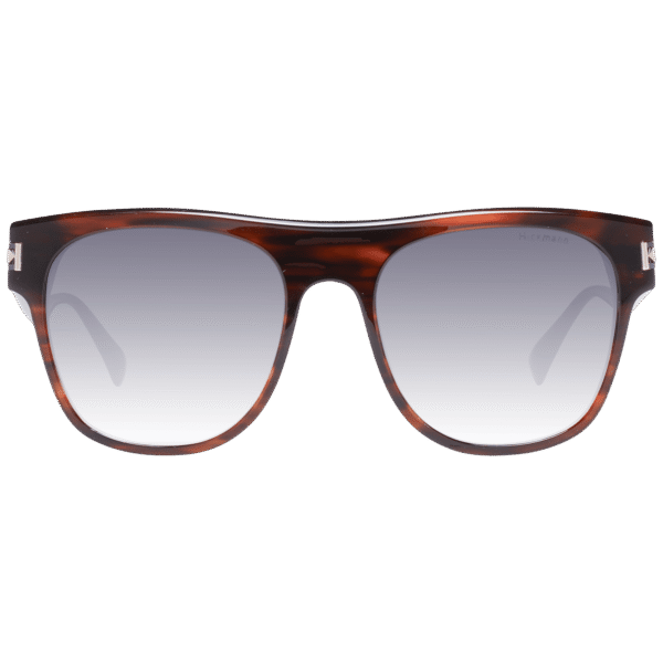 Ana Hickmann Sonnenbrille HI9160 52E01 – Frontansicht mit Azetat Rahmen und Grau Gläsern