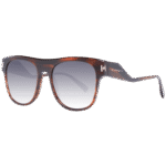 Ana Hickmann Quadrat Sonnenbrille HI9160 52E01 in Braun – 45° Seitenansicht