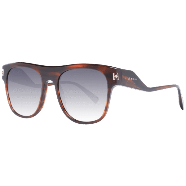 Ana Hickmann Sonnenbrille HI9160 52E01 – 45° Seitenansicht Ana Hickmann Quadrat Sonnenbrille HI9160 52E01 in Braun – 45° Seitenansicht