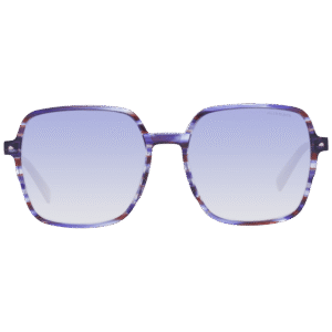 Ana Hickmann Sonnenbrille HI9161 57E02 – Frontansicht mit Azetat Rahmen und Lila Gläsern