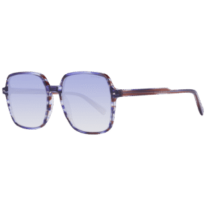 Ana Hickmann Quadrat Sonnenbrille HI9161 57E02 in Lila – 45° Seitenansicht