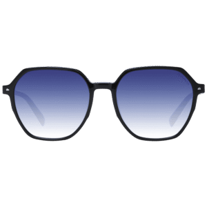 Ana Hickmann Sonnenbrille HI9162 52A01 – Frontansicht mit Azetat Rahmen und Grau Gläsern