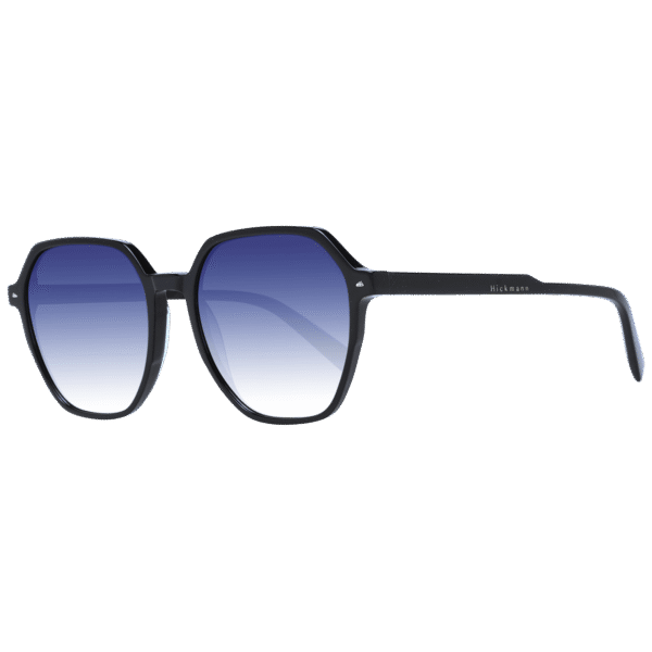 Ana Hickmann Quadrat Sonnenbrille HI9162 52A01 in Schwarz – 45° Seitenansicht