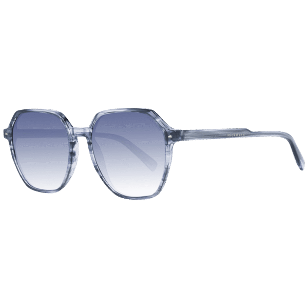 Ana Hickmann Sonnenbrille HI9162 52E01 – 45° Seitenansicht Ana Hickmann Quadrat Sonnenbrille HI9162 52E01 in Grau – 45° Seitenansicht