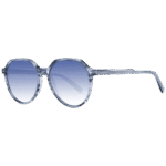 Ana Hickmann Rund Sonnenbrille HI9163 53E01 in Grau – 45° Seitenansicht